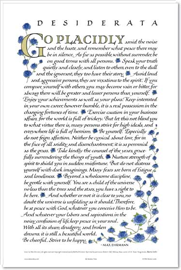 Desiderata